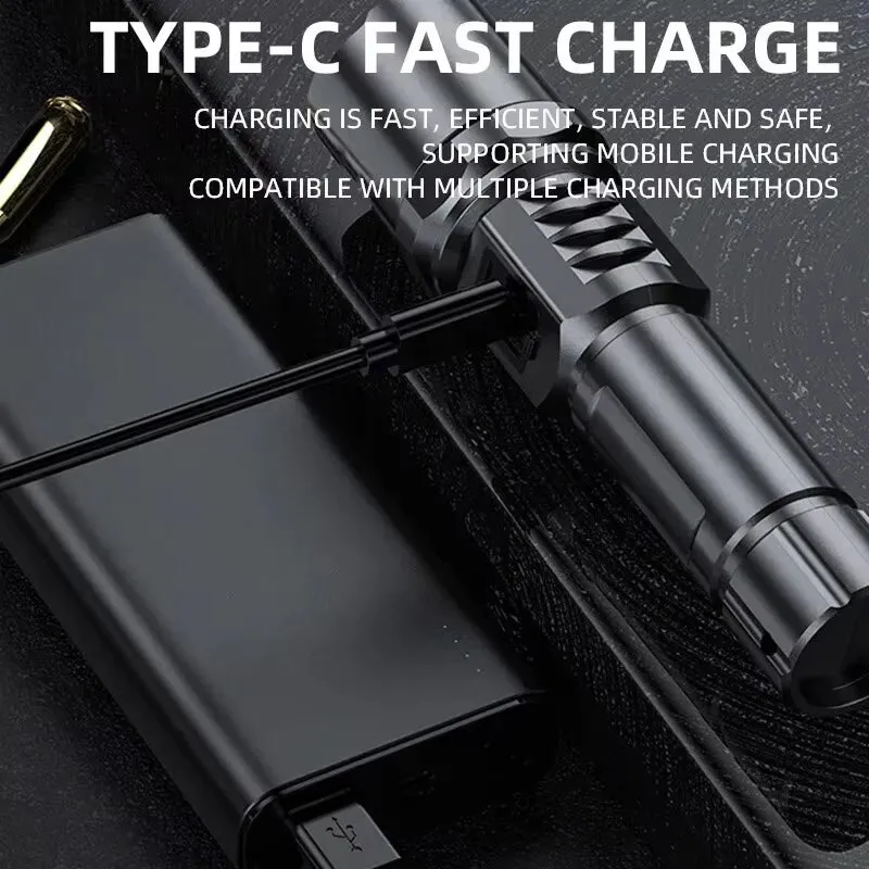 LED Flashlight – Telescopic Zoom for Versatile Outdoor Use