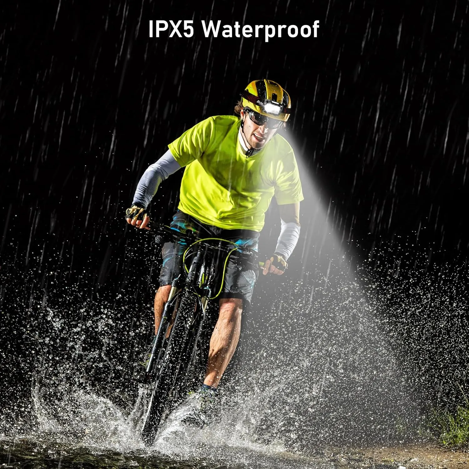 LED Headlamp,2000L Super Bright Rechargeable Headlight Flashlight with White&Red Light 2 Pack - Motion Sensor,Dimmable Brightness,8 Modes,Spotlight&Floodlight,IPX5 Waterproof for Hiking,Camping