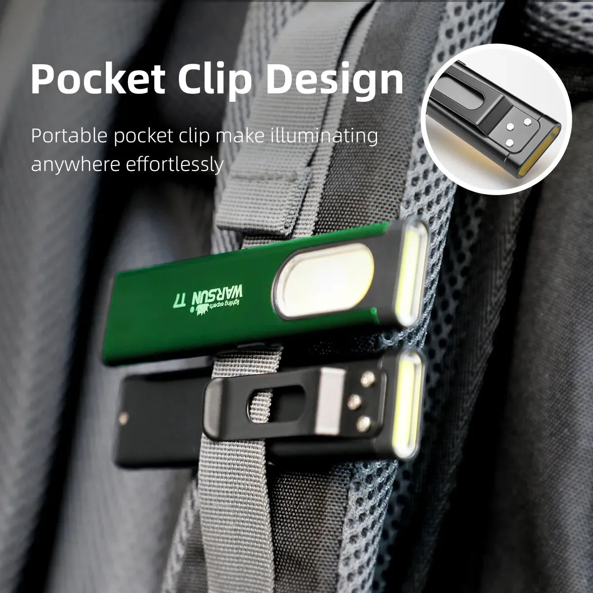 LED Keychain Flashlight 650Lm