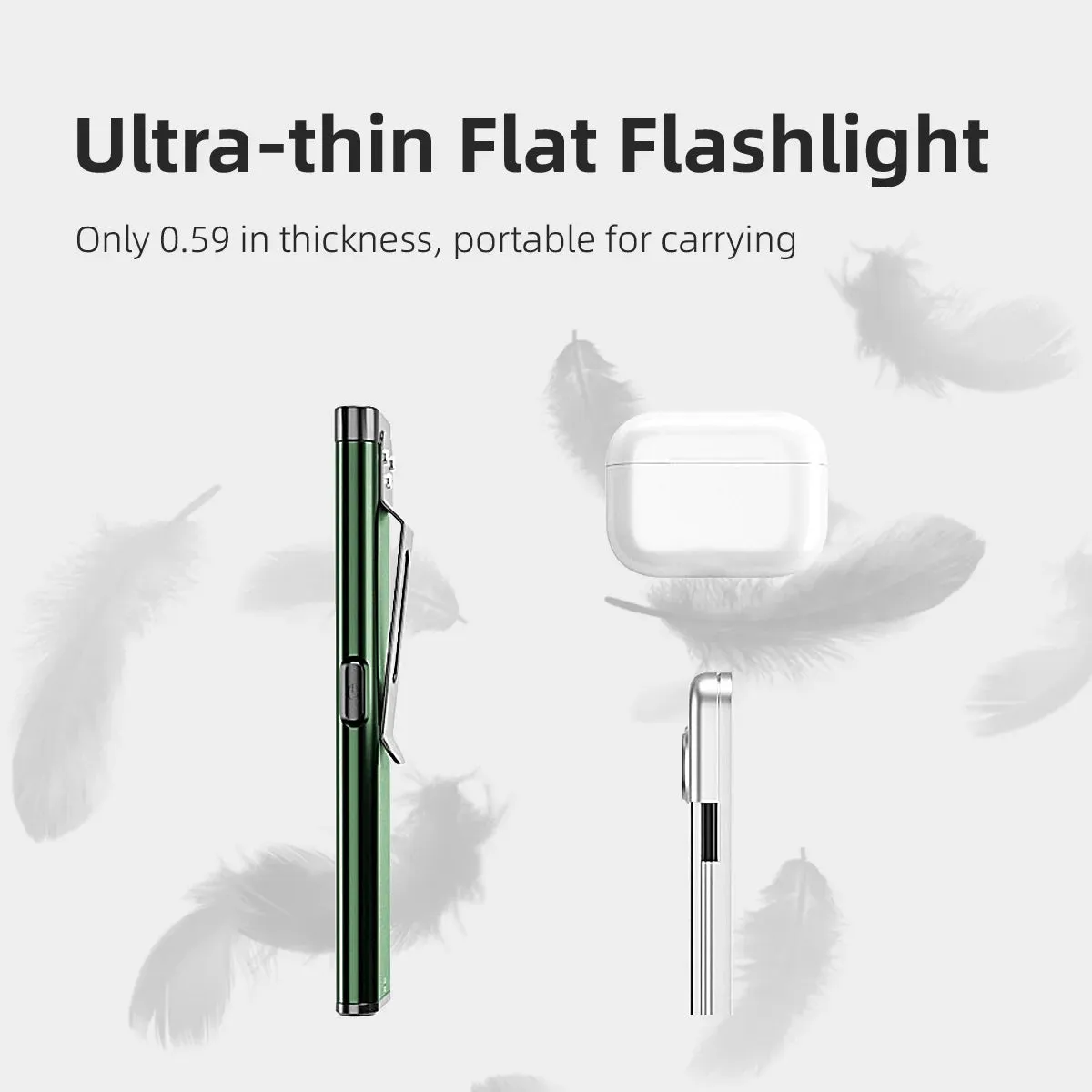 LED Keychain Flashlight 650Lm