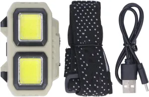 LED lamp Super Bright USB Rechargeable Lightweight Flashlight with Motion Sensor Battery Level Display for Outdoor Activities