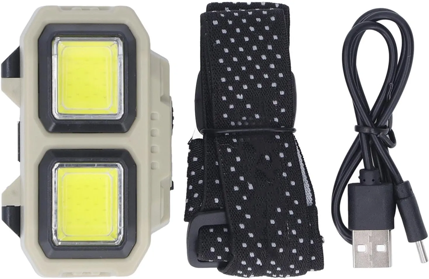 LED lamp Super Bright USB Rechargeable Lightweight Flashlight with Motion Sensor Battery Level Display for Outdoor Activities