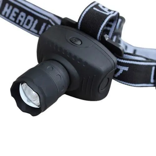LED Waterproof Headlight With Zoom