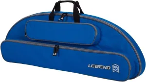 LEGEND Wolf Genesis Compound Bow Case - NASP Archery Travel Bag for Genesis Bows with Thick Foam Padding, Backpack Straps, External Pockets & Nylon Lining - Ultimate Gear Protection - 37 inch Interior