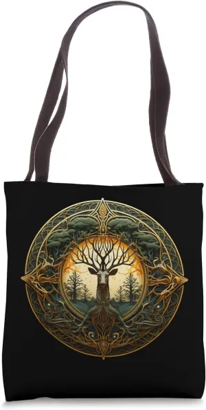 Life Tree: Eternal Unity Emblem Tote Bag