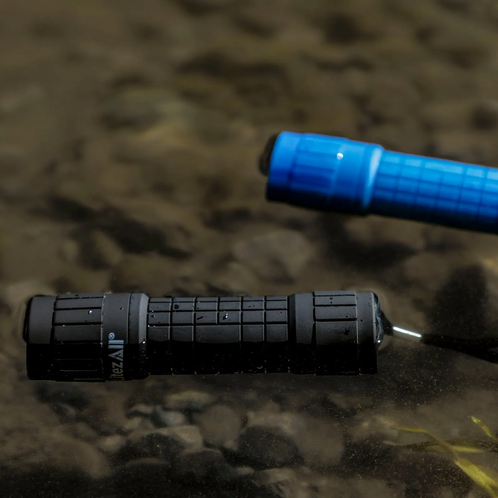LitezAll 100 Lumen All Weather Rubber Coated Pocket Flashlight