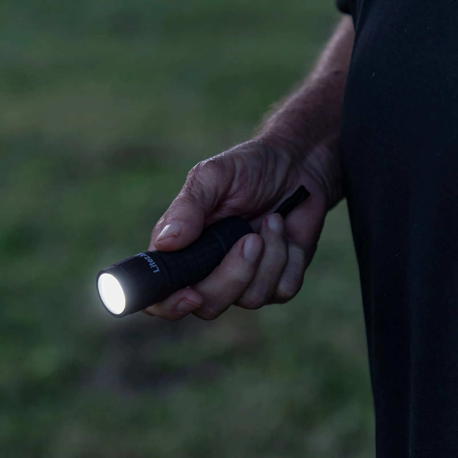 LitezAll 100 Lumen All Weather Rubber Coated Pocket Flashlight