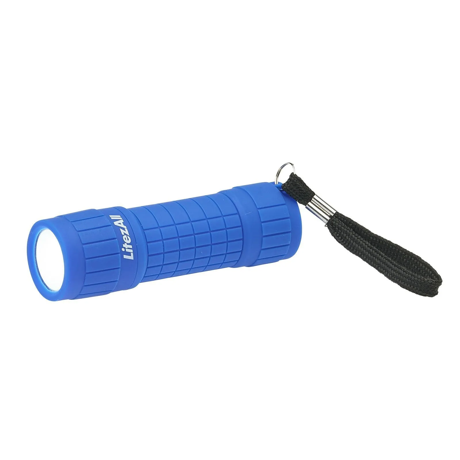 LitezAll 100 Lumen All Weather Rubber Coated Pocket Flashlight