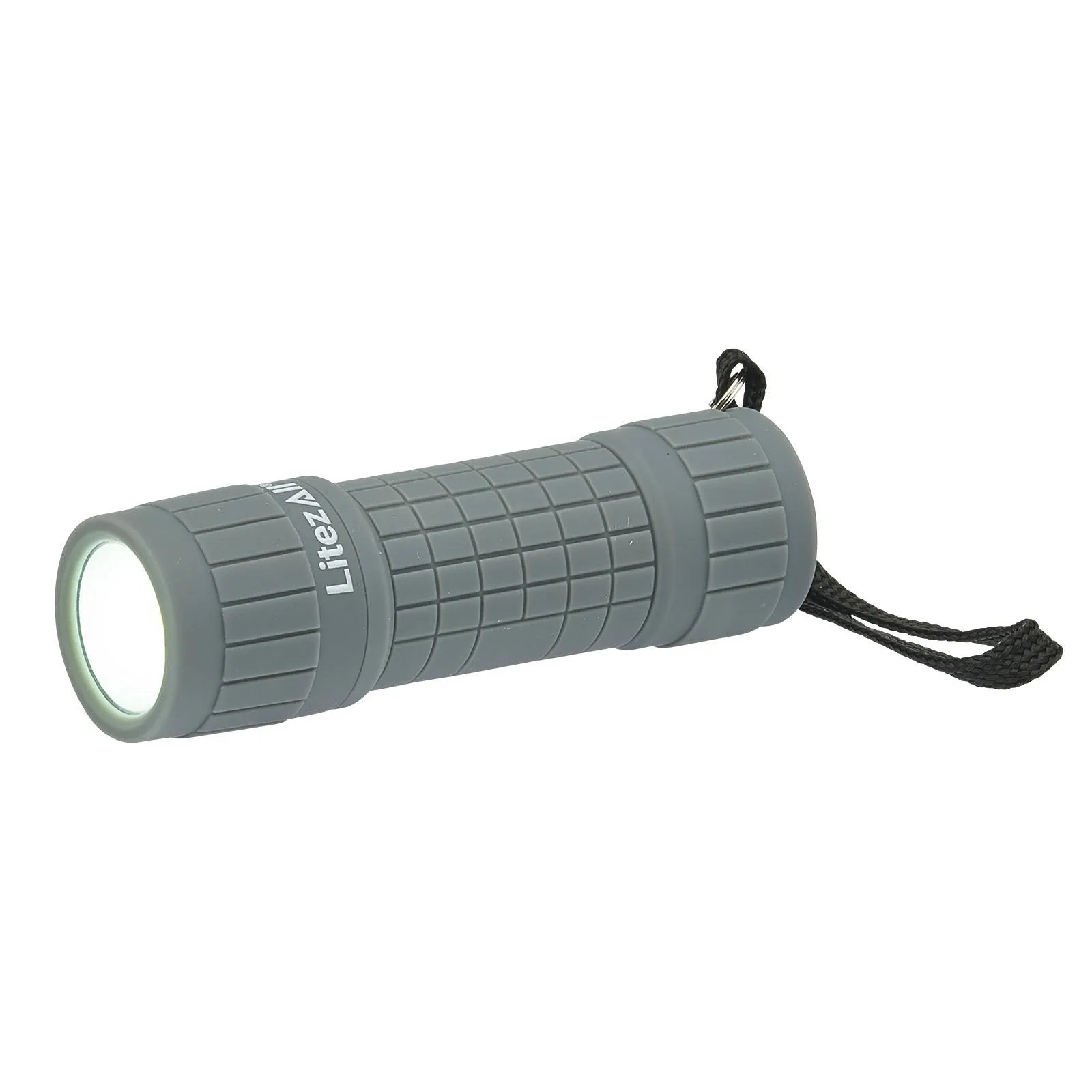 LitezAll 100 Lumen All Weather Rubber Coated Pocket Flashlight