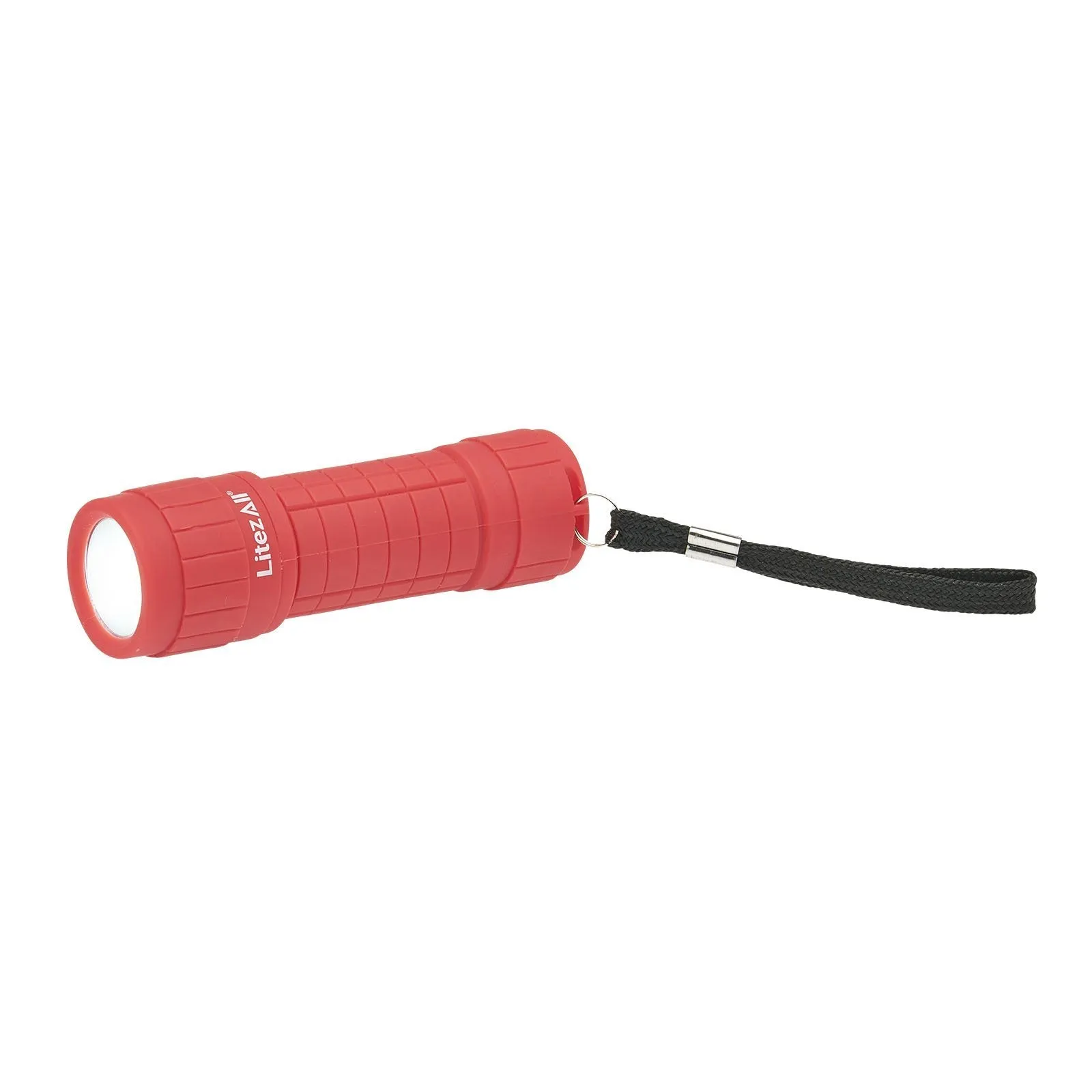 LitezAll 100 Lumen All Weather Rubber Coated Pocket Flashlight