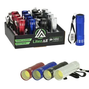 LitezAll COB LED Aluminum Pocket Flashlight