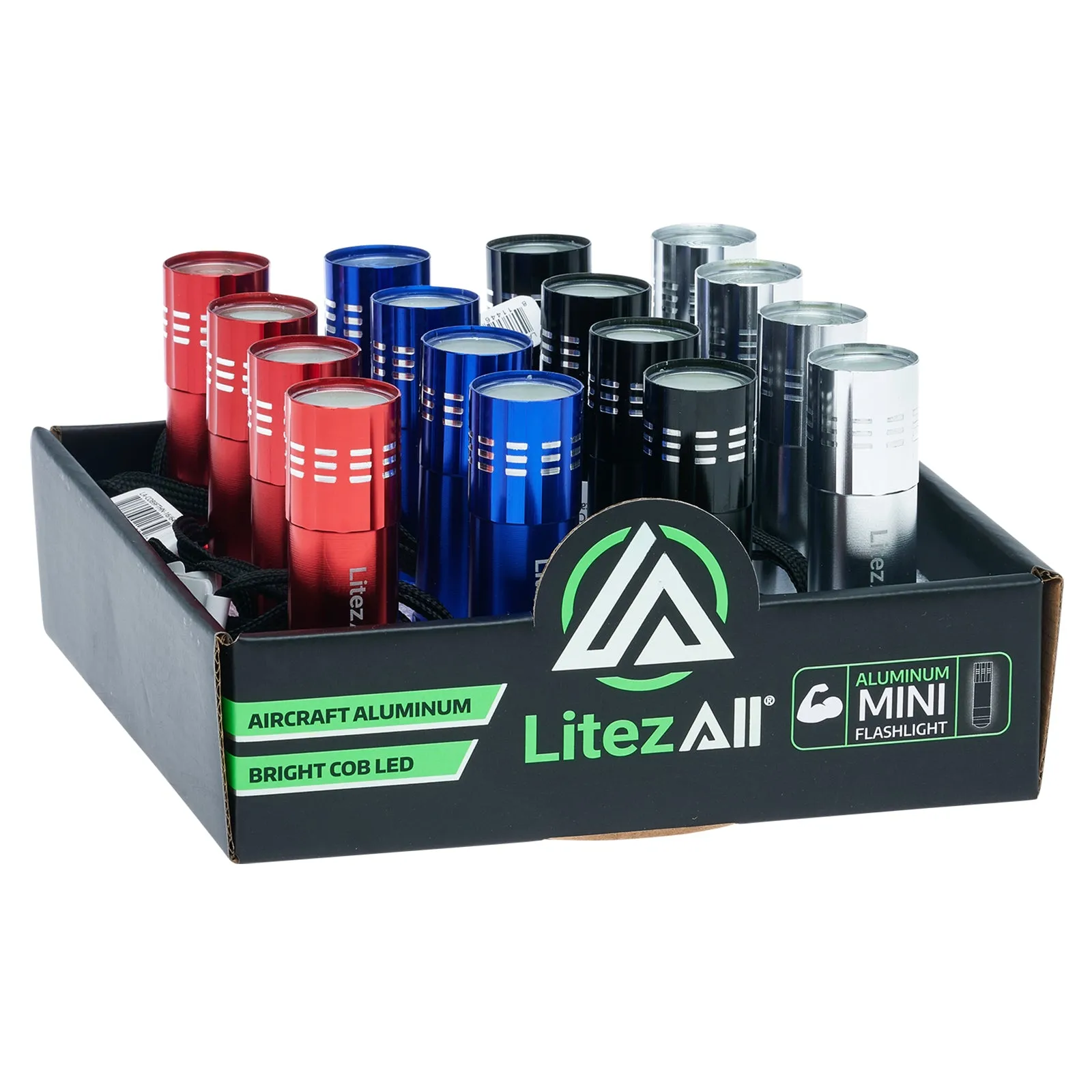 LitezAll COB LED Aluminum Pocket Flashlight