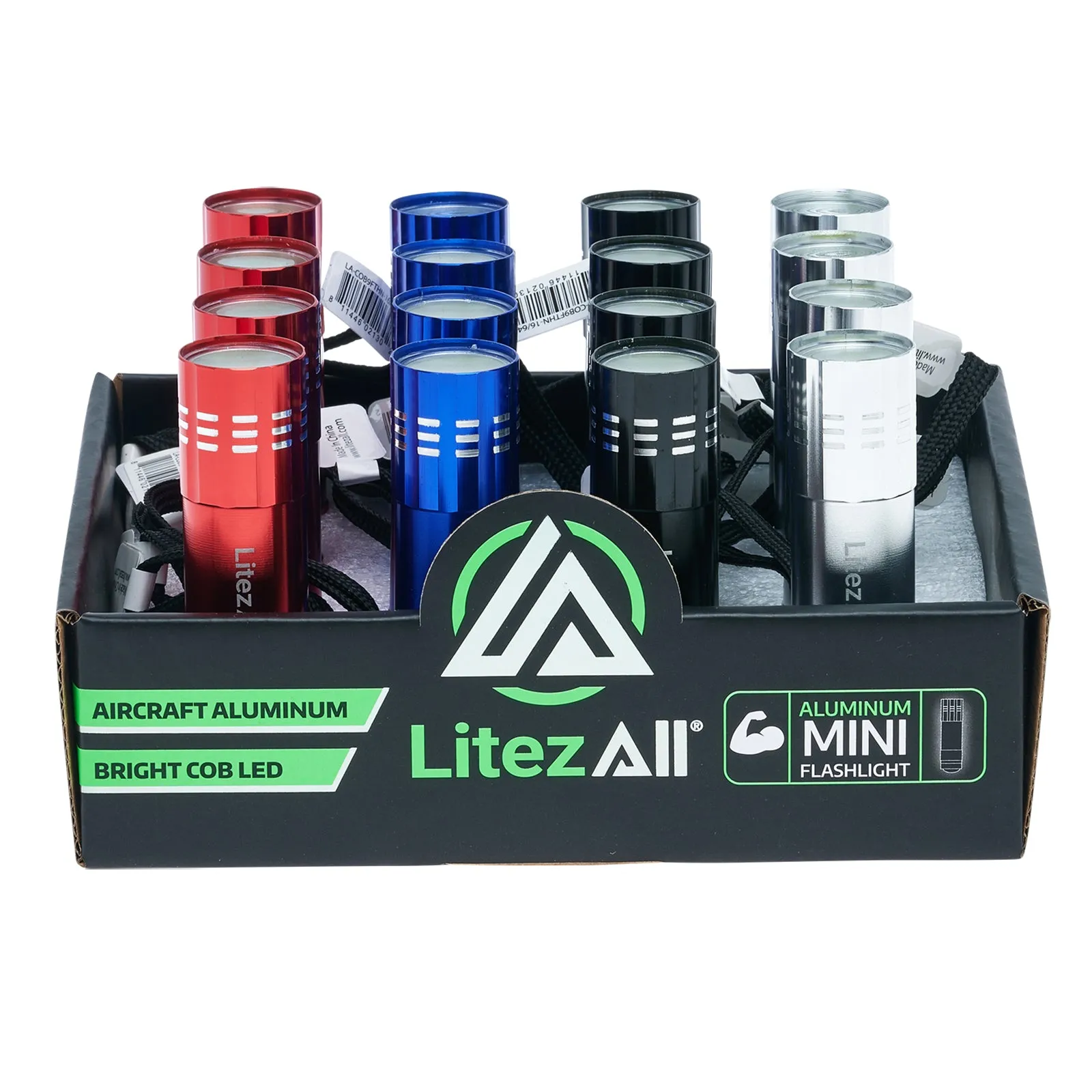 LitezAll COB LED Aluminum Pocket Flashlight