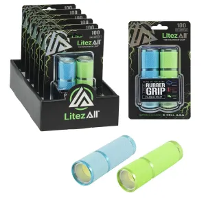 LitezAll Glow In the Dark Flashlight 2 Pack