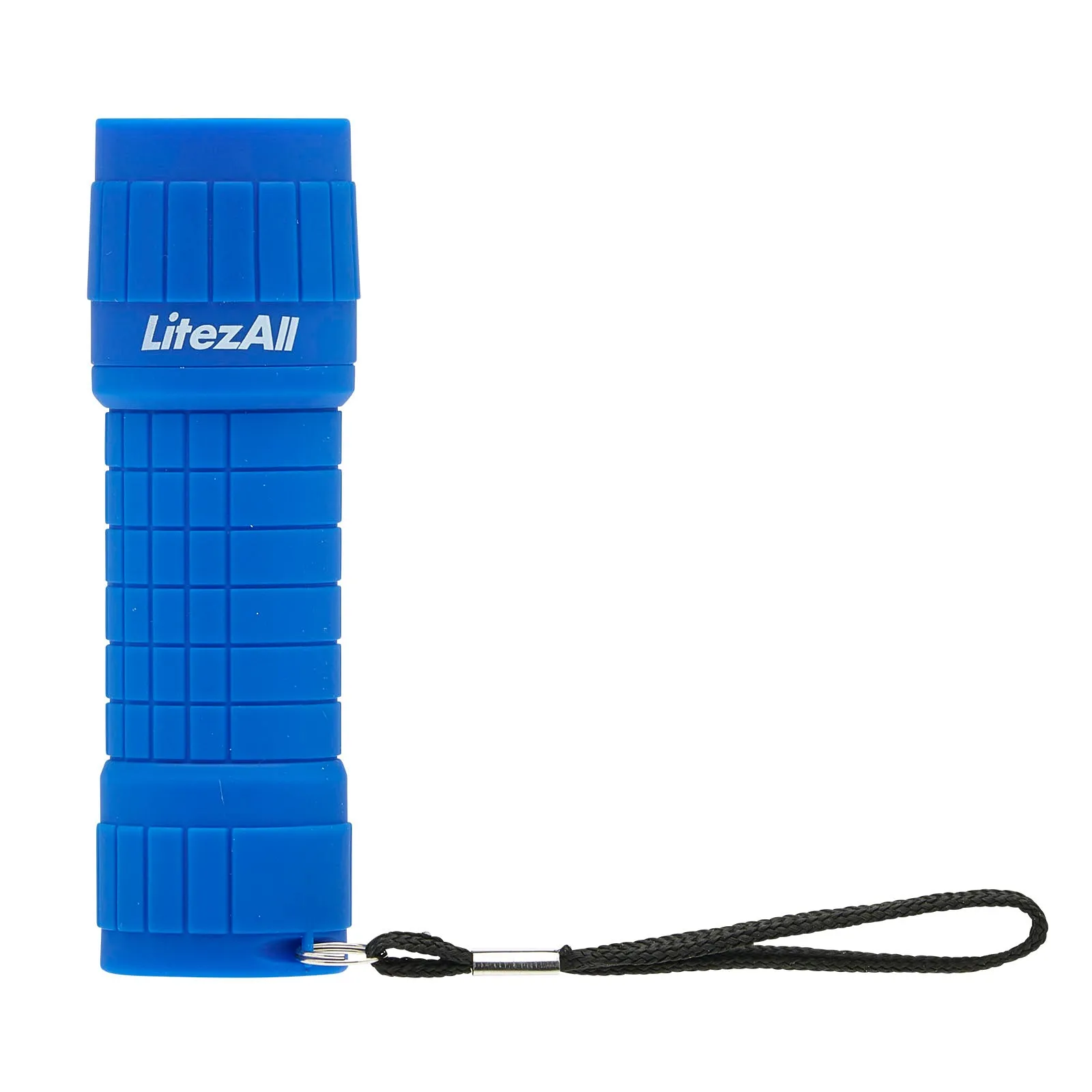 LitezAll Rubber Coated Pocket Flashlight 2 Pack