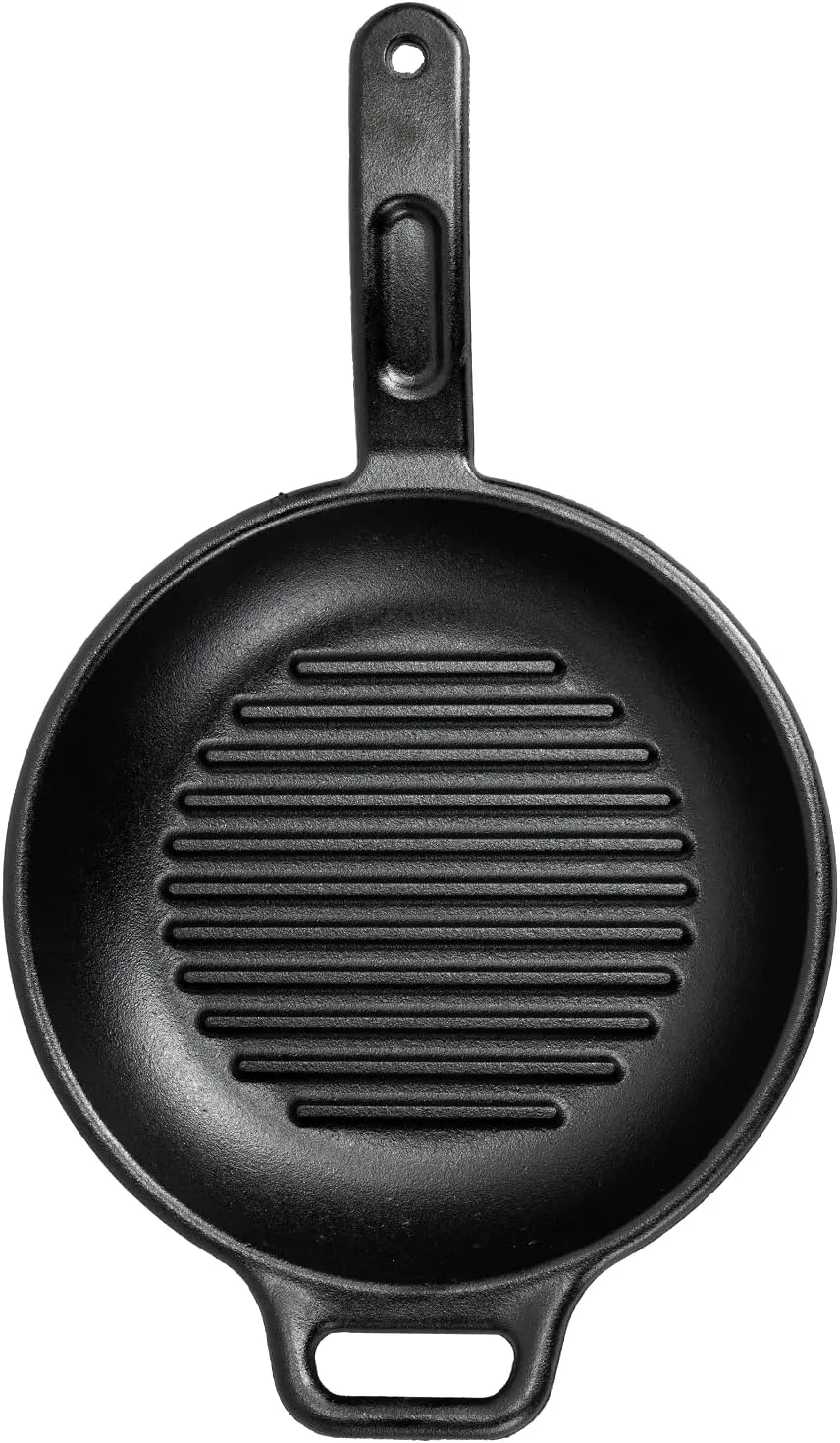 Lodge BOLD 10 Inch Seasoned Cast Iron Grill Pan; Design-Forward Cookware
