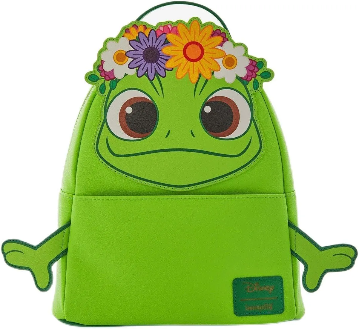 Loungefly Disney Tangled Pascal Flower Crown Mini Backpack GREEN NONE