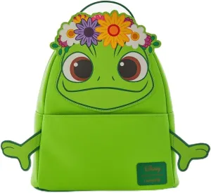 Loungefly Disney Tangled Pascal Flower Crown Mini Backpack GREEN NONE