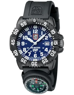 Luminox Mens Scott Cassell Special Edition Diving Set - Blue Dial - Polyurethane