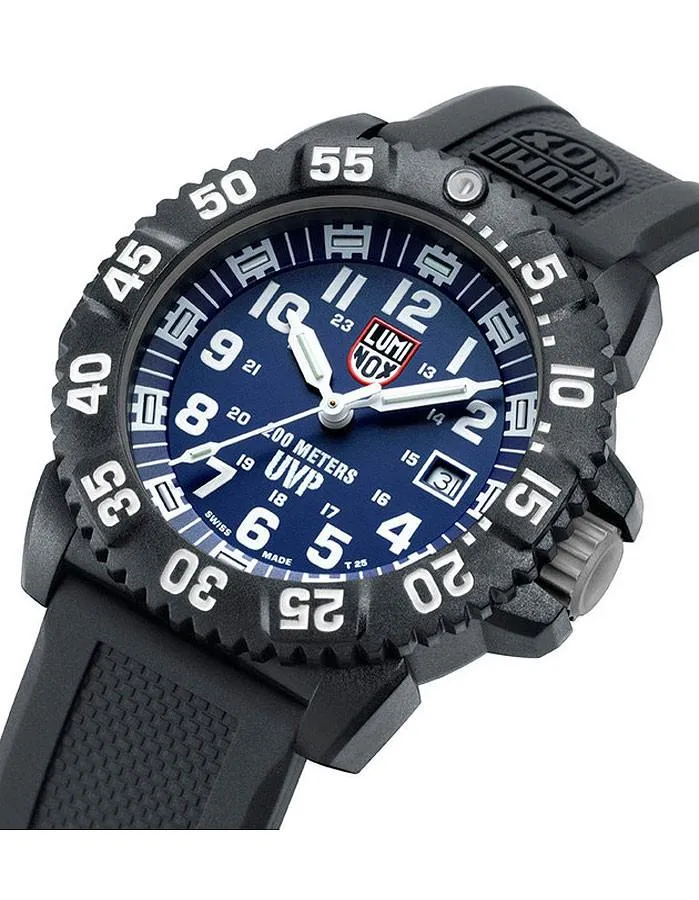 Luminox Mens Scott Cassell Special Edition Diving Set - Blue Dial - Polyurethane