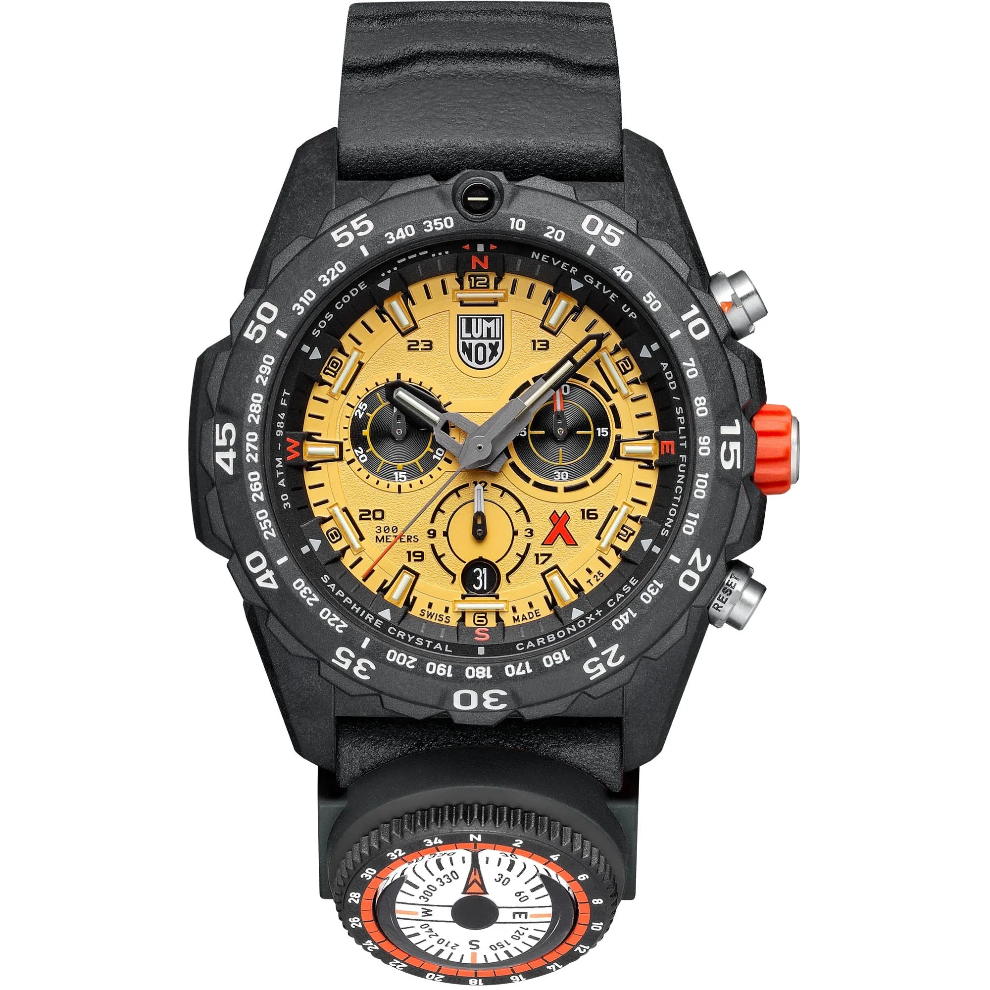 Luminox Swiss 3745 Bear Gryllis Compass Black