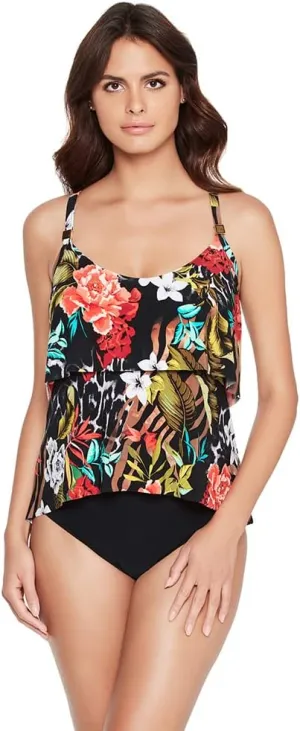 MagicSuit Women's Swimwear Muse Grace Soft Cup Adjustable Strap Tankini Bathing Suit Top Separate