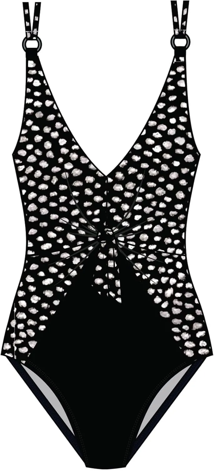MagicSuit Women's Swimwear Pebbles Saki Soft Cup Adjustable Strap One Piece Swimsuit