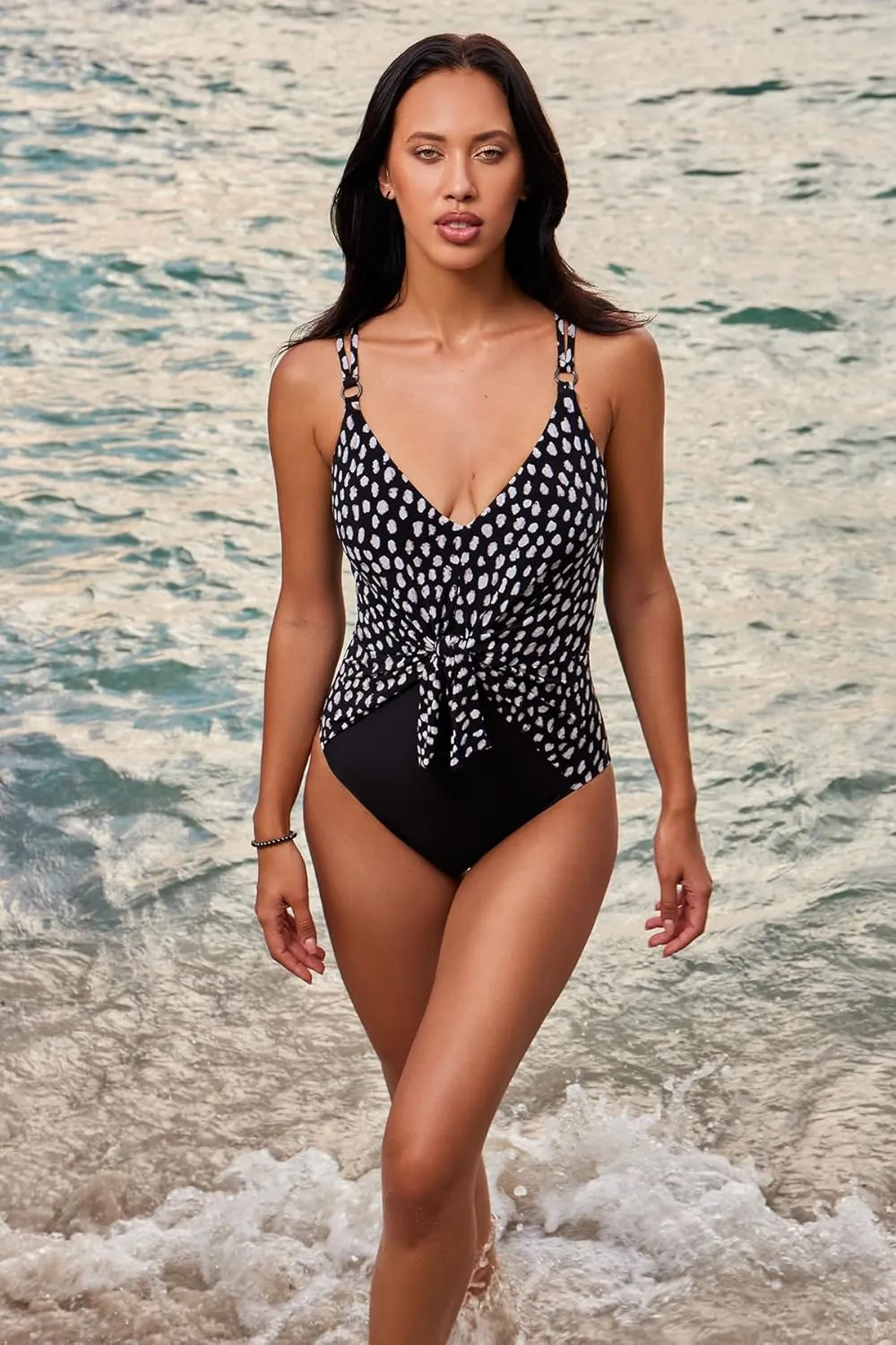 MagicSuit Women's Swimwear Pebbles Saki Soft Cup Adjustable Strap One Piece Swimsuit