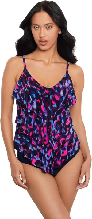 MagicSuit Women's Swimwear Rita Soft Cup Adjustable Strap Tankini Bathing Suit Top Separate