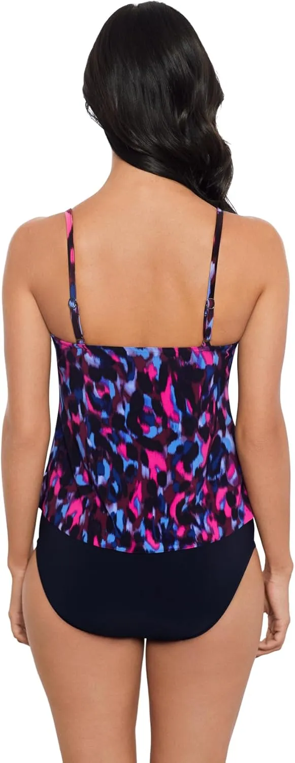 MagicSuit Women's Swimwear Rita Soft Cup Adjustable Strap Tankini Bathing Suit Top Separate