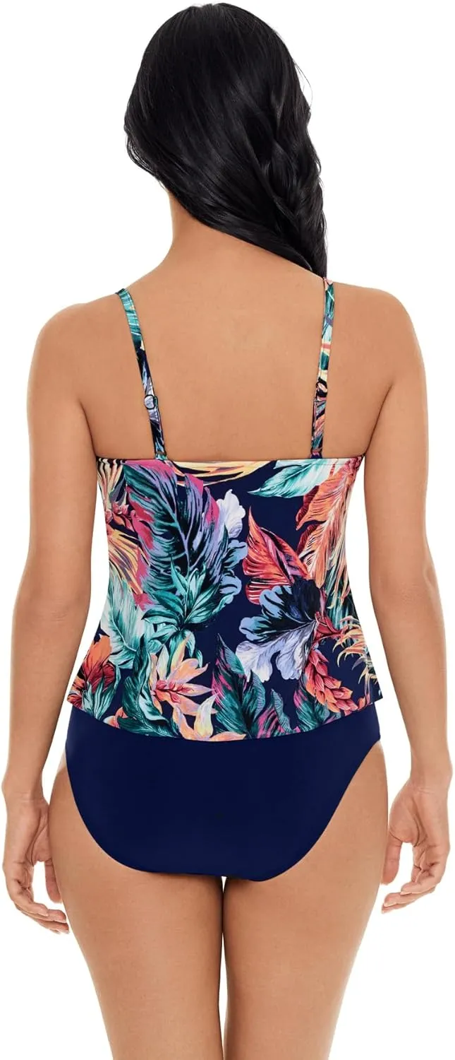 MagicSuit Women's Swimwear Rita Soft Cup Adjustable Strap Tankini Bathing Suit Top Separate