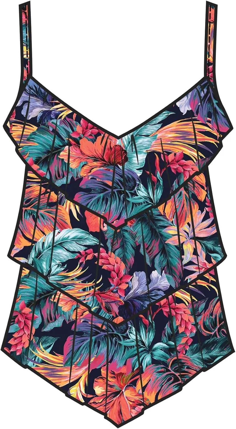 MagicSuit Women's Swimwear Rita Soft Cup Adjustable Strap Tankini Bathing Suit Top Separate