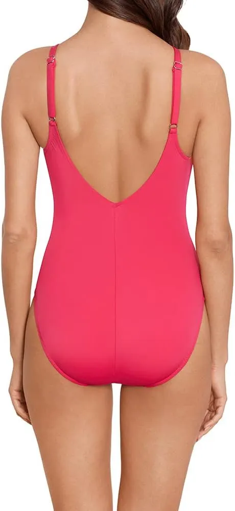 MagicSuit Women's Swimwear Riveted Diana Soft Cup Adjustable Strap One Piece Swimsuit