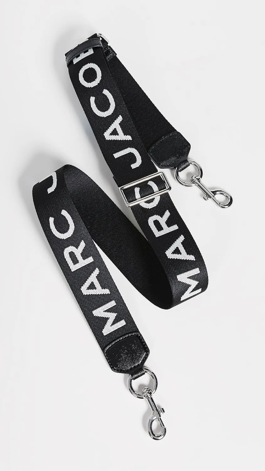 Marc Jacobs Graphic Webbing Strap Black Multi One Size