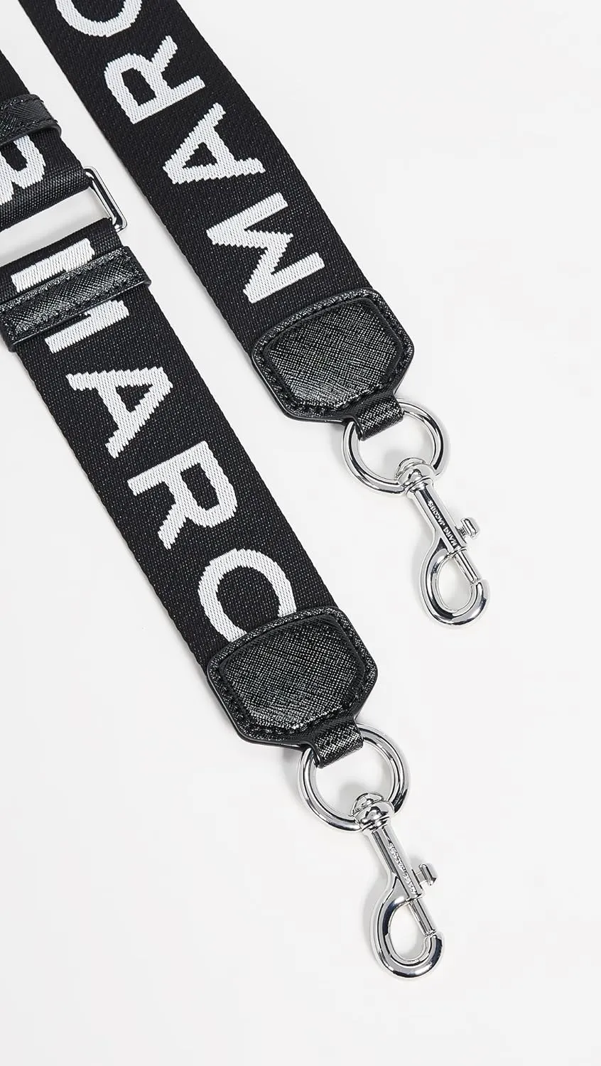 Marc Jacobs Graphic Webbing Strap Black Multi One Size