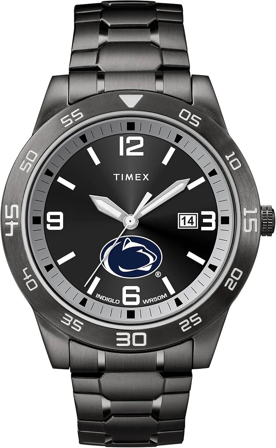 Men's Acclaim 42mm Quartz Watch with Stainless Steel Strap