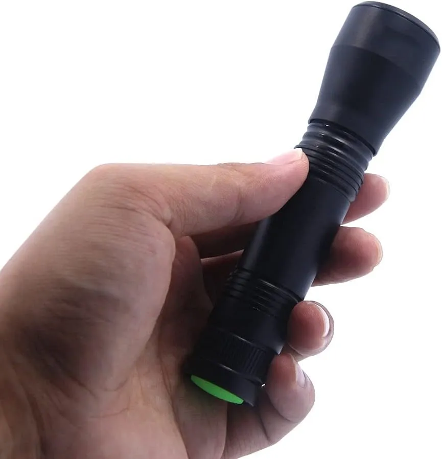 Mini & Very Bright Aluminum Waterproof Zoomable LED Flashlight Torch Light (T6)