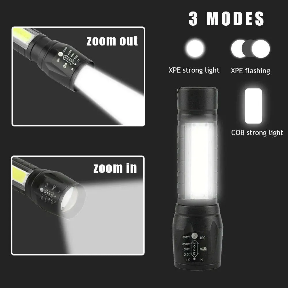 Mini COB LED Flashlight