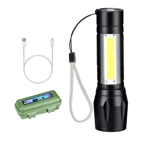 Mini COB LED Flashlight