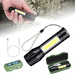 Mini COB LED Flashlight