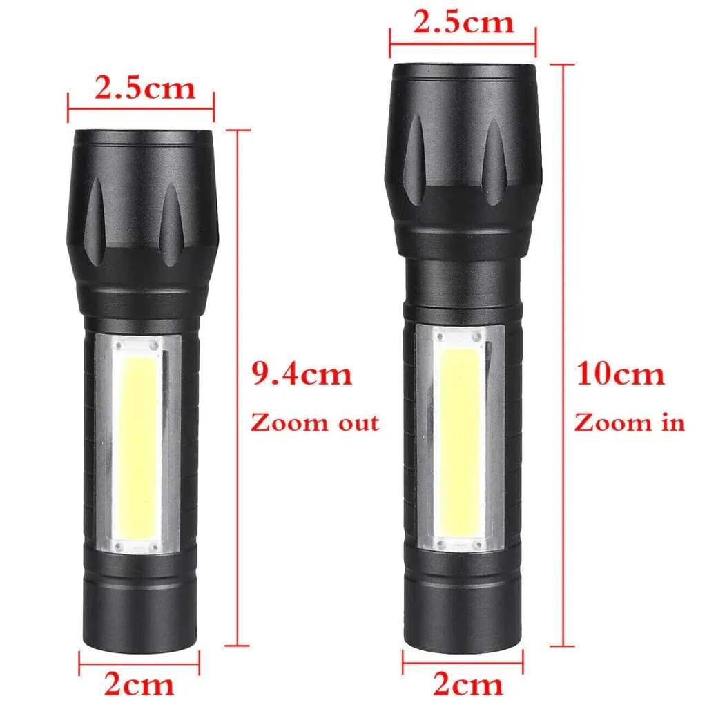 Mini COB LED Flashlight