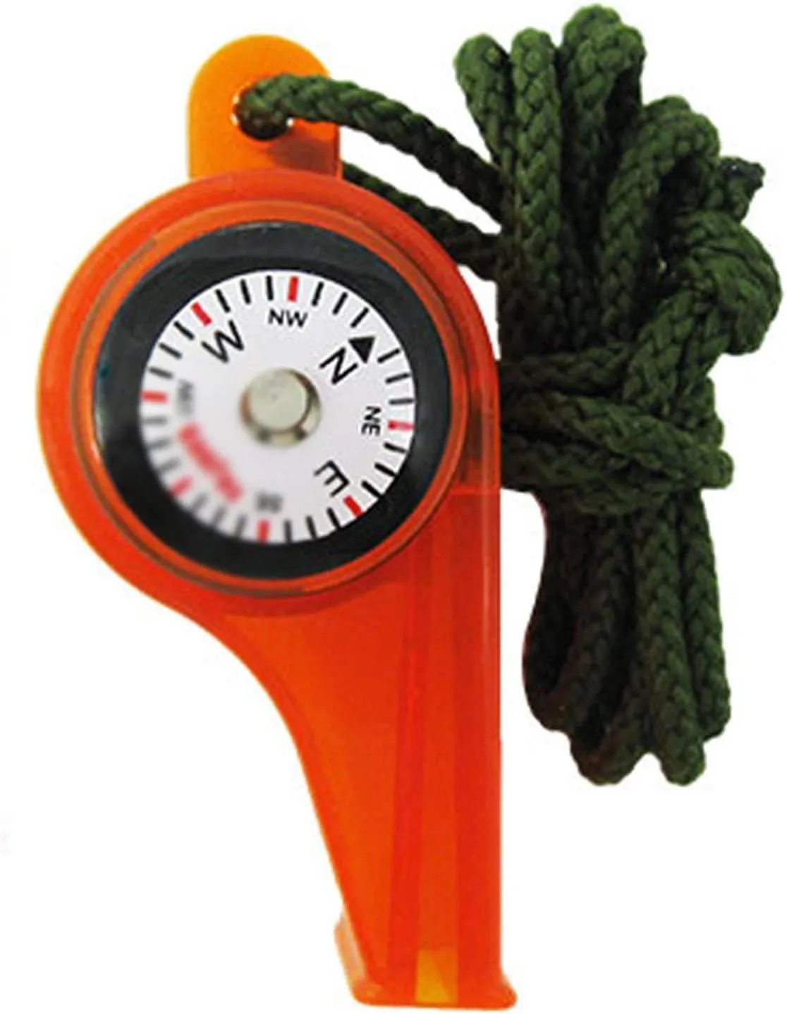 Mini Compass Thermometer Portable Precise Outdoor Multifunctional High Decibel Survival Whistle/Compass/North Pointer