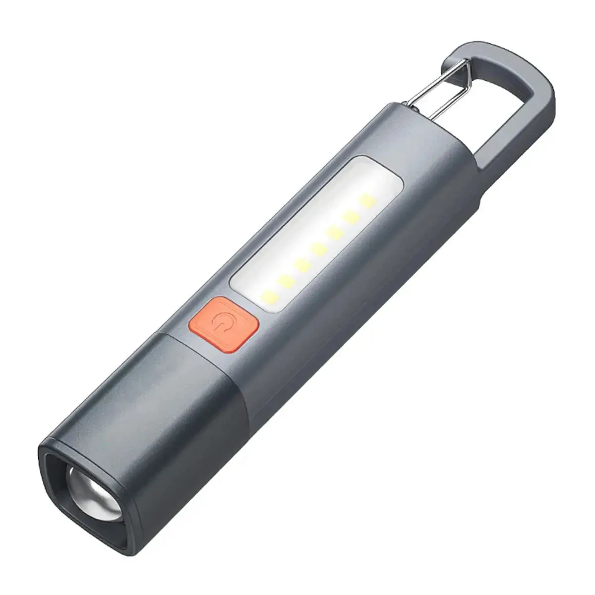 Mini LED Torch Flashlight 1-10pcs, Zoomable, Waterproof, COB Side Lights, for Outdoor Fishing, Hunting, Camping