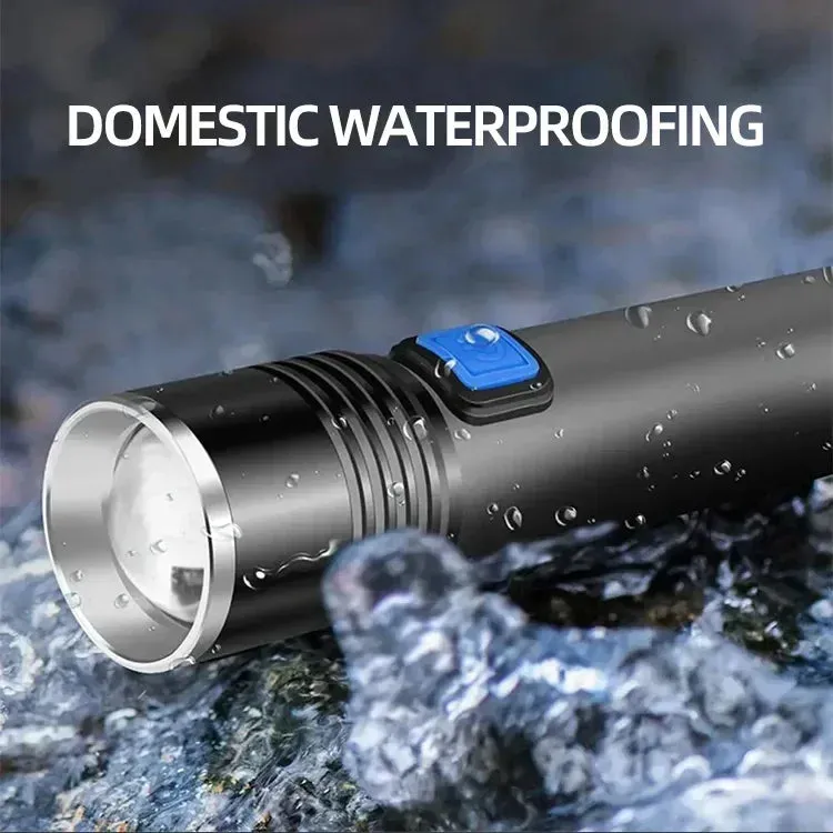 Mini UV Flashlight 395nm, Zoomable, USB Rechargeable Ultraviolet Torch for Pet Stain Detection & Resin Curing