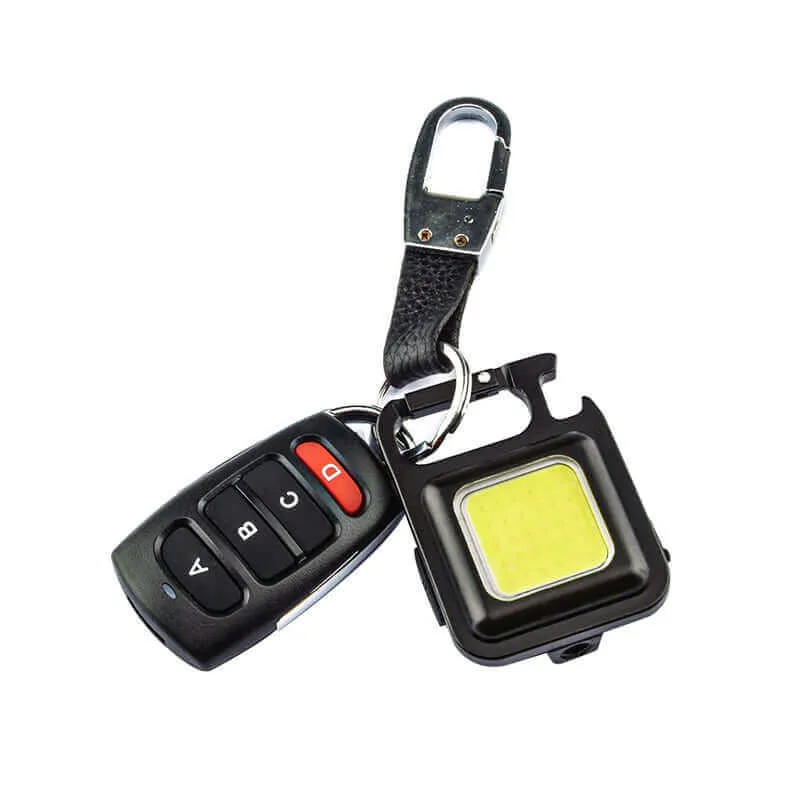 Mini Waterproof Pocket Torch LED Keychain Flashlight USB Charging