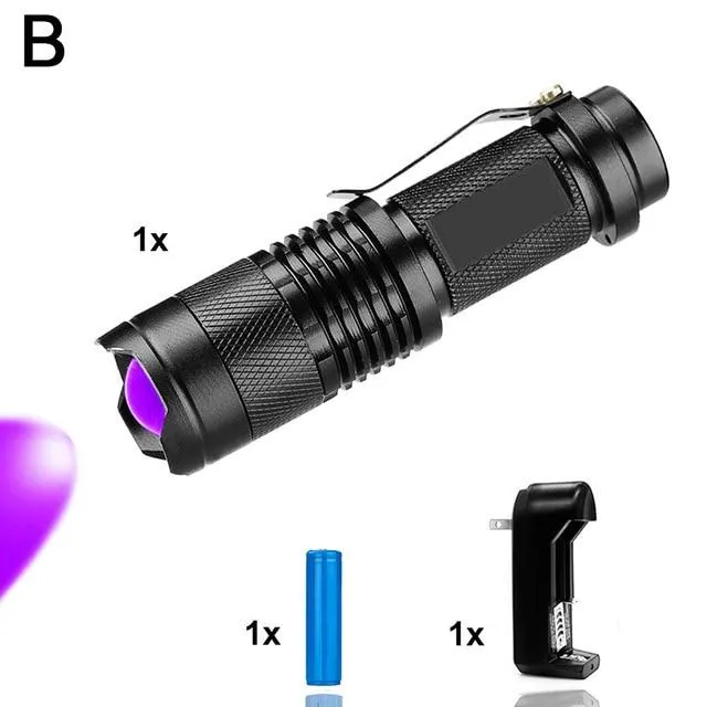 Mini Zoomable 3 Modes Scorpion UV