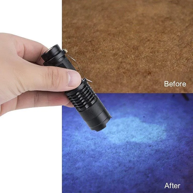Mini Zoomable 3 Modes Scorpion UV
