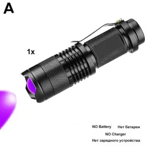 Mini Zoomable 3 Modes Scorpion UV