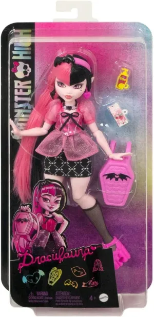 Monster High 2022 Day Out - MTHKY71 - 25cm Articulated Doll - Draculaura Character