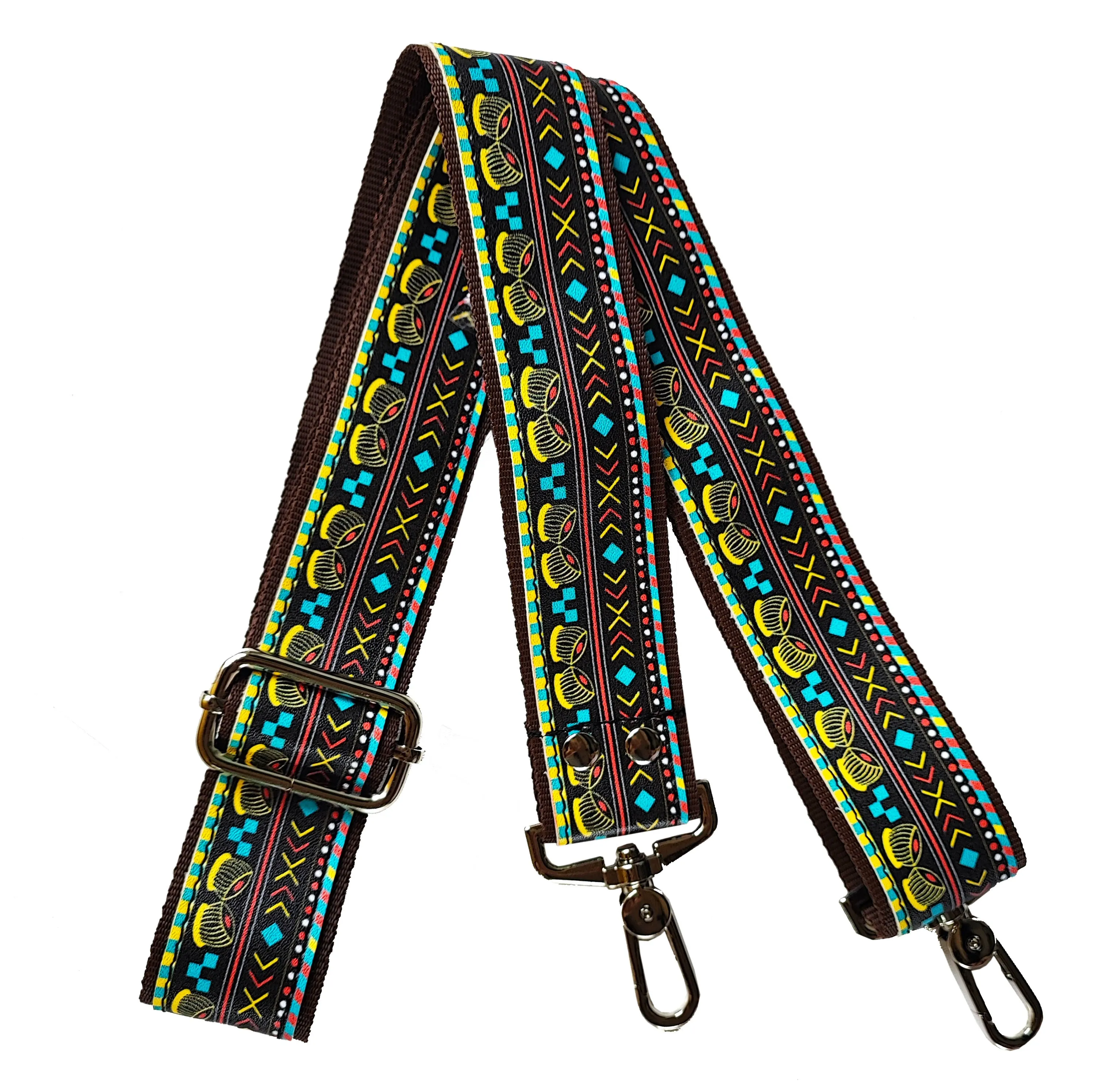 Music Border Multicolour Adjustable Replacement Sling Strap
